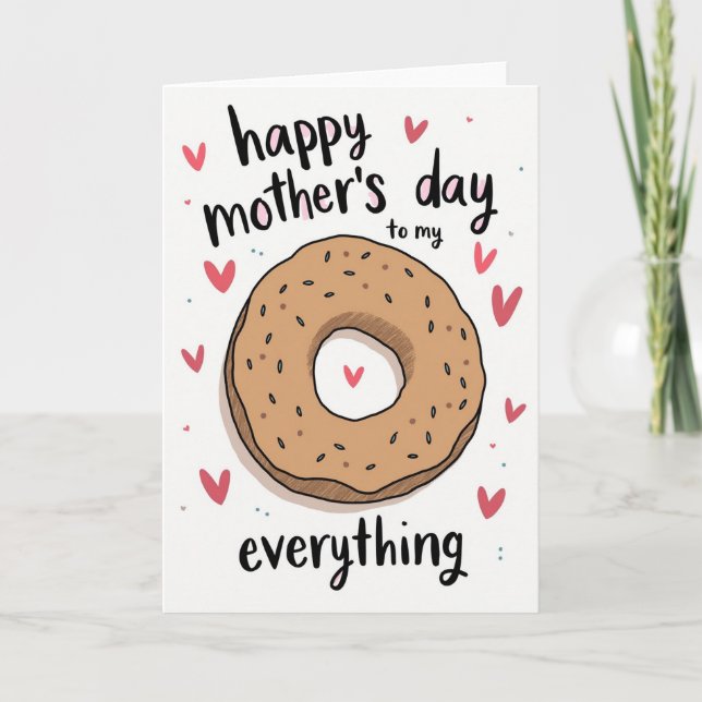 Sweet Treat Mothers Day Card Karte (Vorderseite)