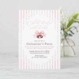 Sweet Treats Galentine’s Party Einladung
