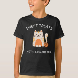 Sweet Treats, We're Committed - Kid's T-Shirt