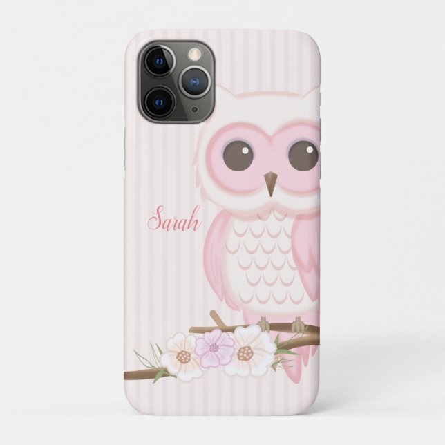 Sweet Trendy Owl Case-Mate iPhone Hülle (Rückseite)