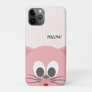 Sweet Trendy Pink Cat Case-Mate iPhone Hülle