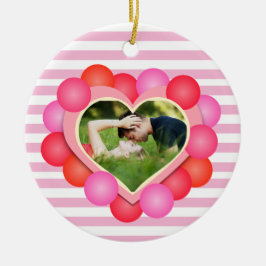 Sweet Valentine Dreams / Foto-Vorlage Keramik Ornament