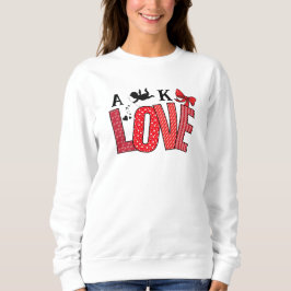 Sweet Valentine's Liebe Cupid Sweatshirt