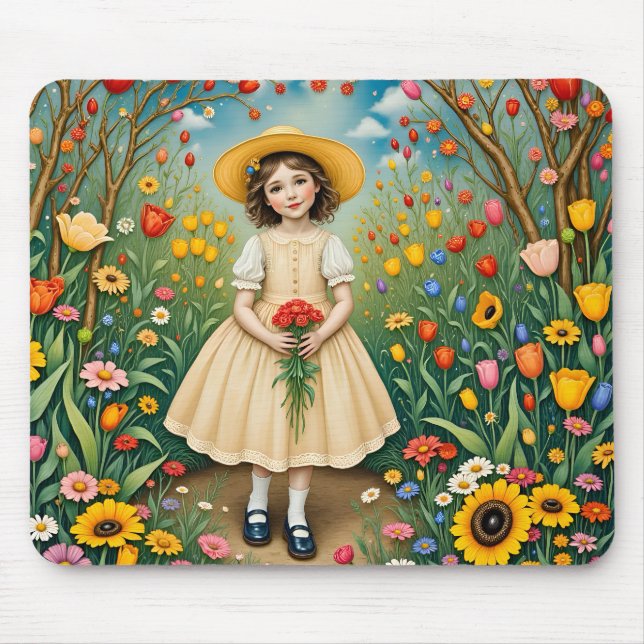 ~ Sweet Vintag Girl ~ Mousepad (Vorne)