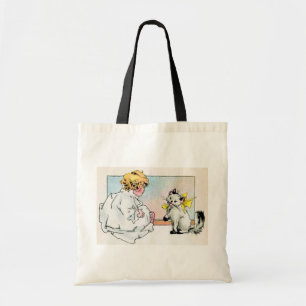 Sweet Vintag Illustration Tasche