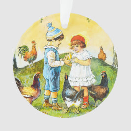 Sweet Vintag Jenny Nyström Happy Oaster Ornament