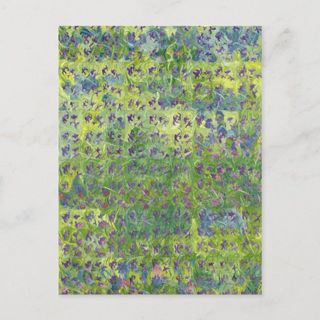 Sweet Violets 2012 Postkarte (Vorderseite)