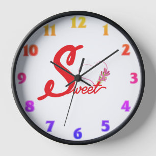 Sweet Wall Clock Uhr