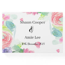 Sweet Watercolor Boho Wedding