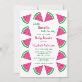 Sweet Watermelon Baby Dusche Einladung