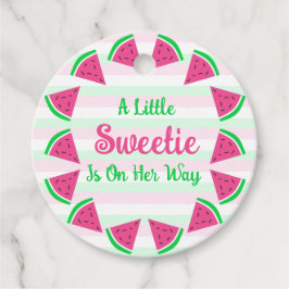 Sweet Watermelon Baby Dusche Geschenkanhänger