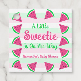 Sweet Watermelon Baby Dusche Geschenkanhänger