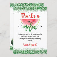 Sweet Watermelon Danke an Melon Birthday