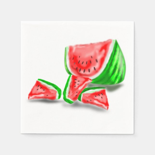 Sweet Watermelon Napkins Serviette (Vorderseite)