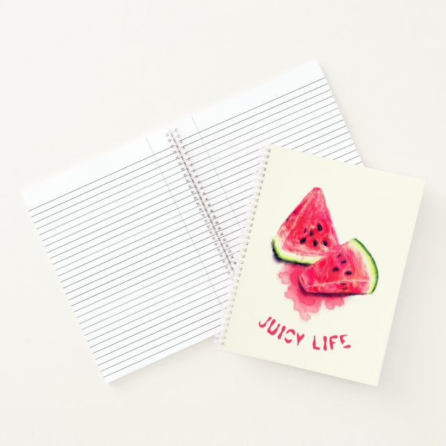 Sweet Watermelon Notebook Notizbuch (Innenseite)