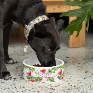 Sweet Watermelon Pattern Monogramm Bowl Napf