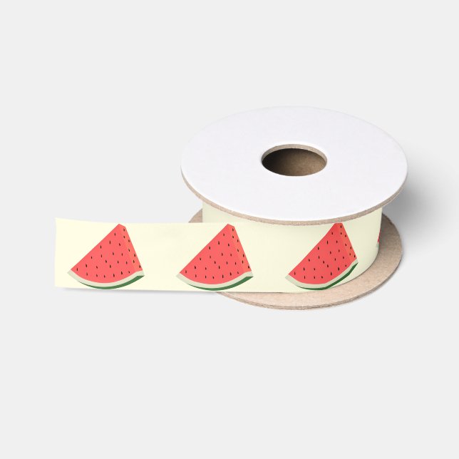 Sweet Watermelon Ribbon Satinband (Spule)