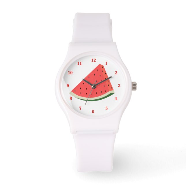 Sweet Watermelon Watch Armbanduhr (Vorderseite)