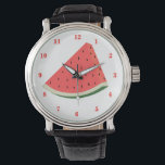Sweet Watermelon Watch Armbanduhr<br><div class="desc">Geschmackvolle Watermelon Sweet Watches</div>