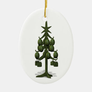 Sweet Watermelons Weihnachtsbaum Keramikornament
