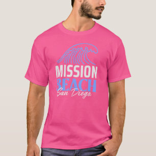 Sweet Waves und Cool Vibes Mission Beach San Diego T-Shirt