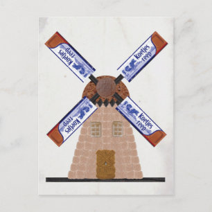Sweet Windmill Postkarte