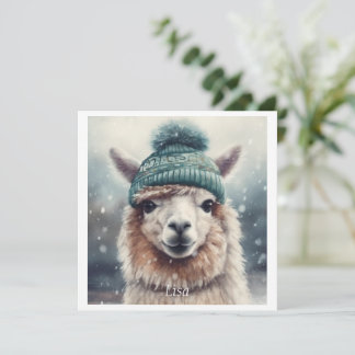 Sweet Winter Alpaca, Brauch Einladung