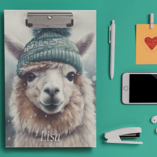 Sweet Winter Alpaca, Brauch Klemmbrett