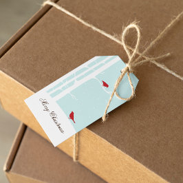 Sweet Winter Birds Weihnachten Geschenkanhänger