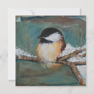 Sweet Winter Chickadee