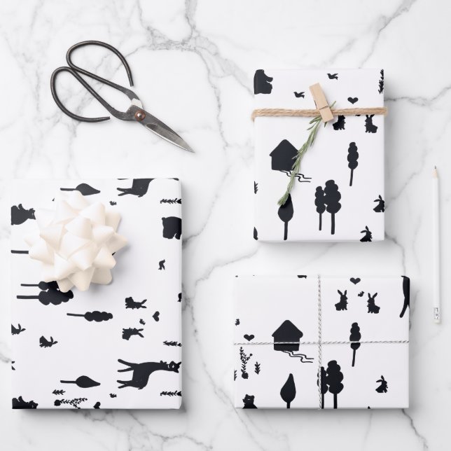 Sweet winter geschenkpapier set (Vorderseite)