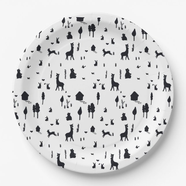 Sweet winter pappteller (Vorderseite)