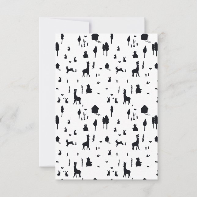 Sweet winter tarjeta invitación einladung (Vorderseite)