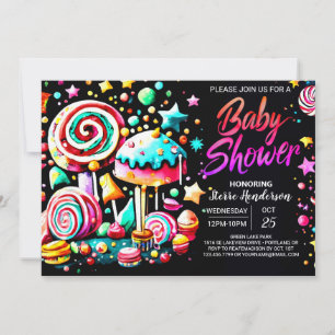 Sweet Wonderland Delight Baby Dusche Einladung