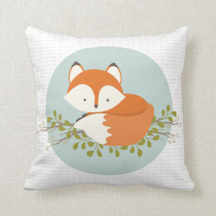 Sweet Woodland Fox Baby Snuggly Pillow Kissen