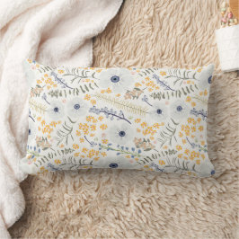 Sweet Yellow Blue Green Blume Kissen Kissen