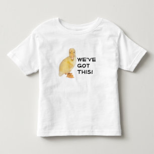 Sweet Yellow Duckling Profile Fotografie Kleinkind T-shirt
