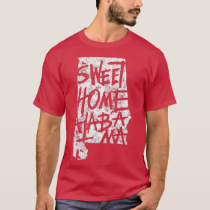 Sweet Zuhause Alabama Birmingham Staat Art T-Shirt