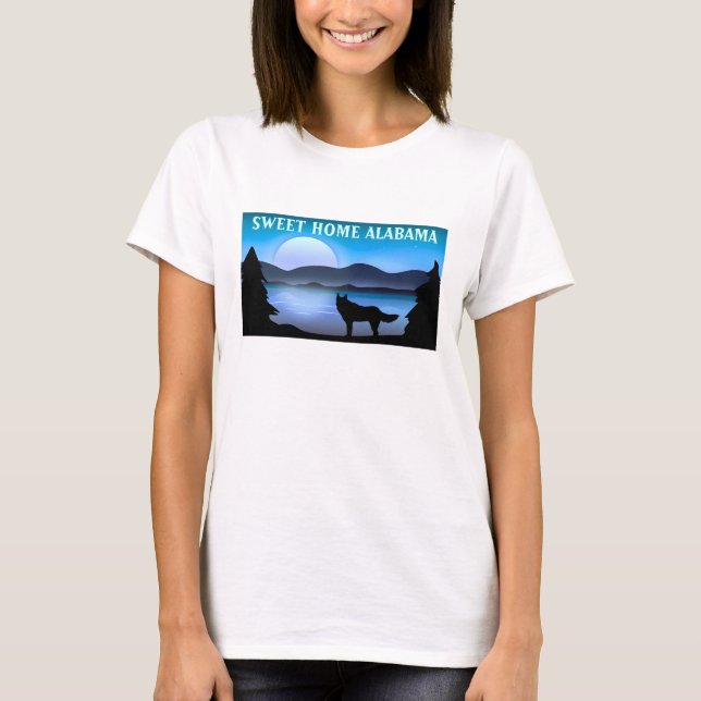 Sweet Zuhause Alabama (light) T - Shirt (Vorderseite)