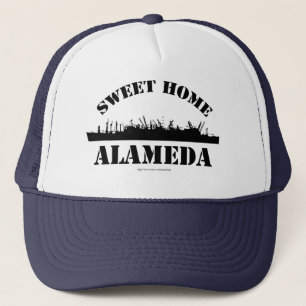 Sweet Zuhause Alameda Funny Battleship Logo Truckerkappe