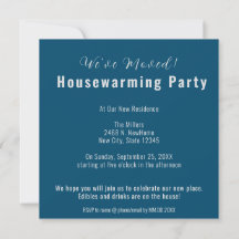 Sweet Zuhause Housewarming Party, Ocean Blue Einla