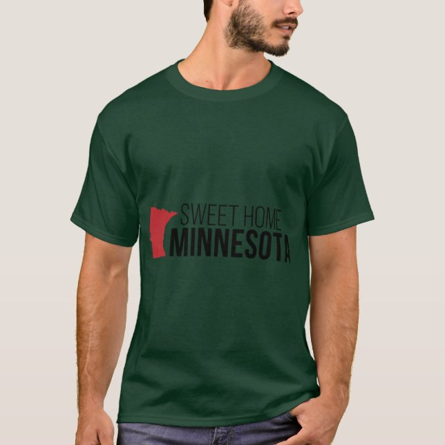Sweet Zuhause Minnesota Oversized T-Shirt (Vorderseite)