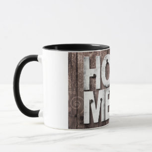 Sweet Zuhause Wood Board Wand mit einem Schlüssel Tasse