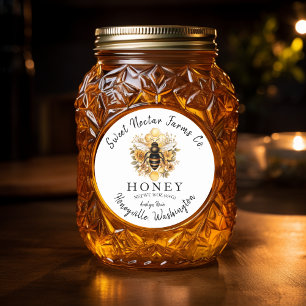 Sweeten Your Brand: Honey Stickers for Jars