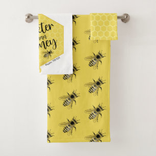 Sweeter Than Honey Badhandtuch Set