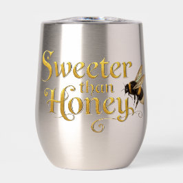 Sweeter Than Honey | Golden Vintage Bee Art Lover
