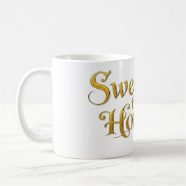 Sweeter Than Honey | Golden Vintage Bee Lover Tea Kaffeetasse