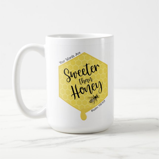 Sweeter Than Honey Kaffeetasse (Links)