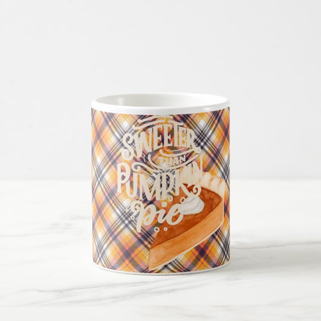 Sweeter Than Pumpkin Pie Kaffeetasse (Mittel)