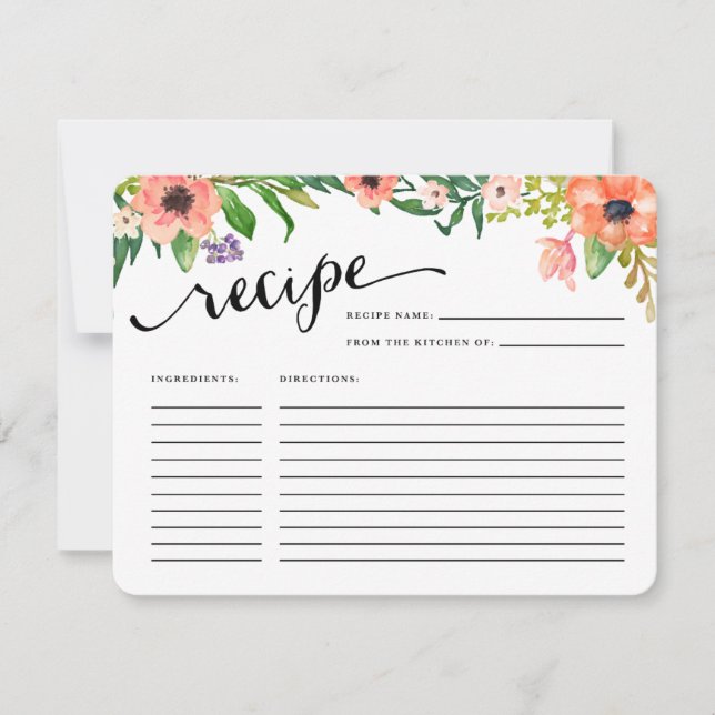 Sweetest Day | Rezept Card (Vorderseite)